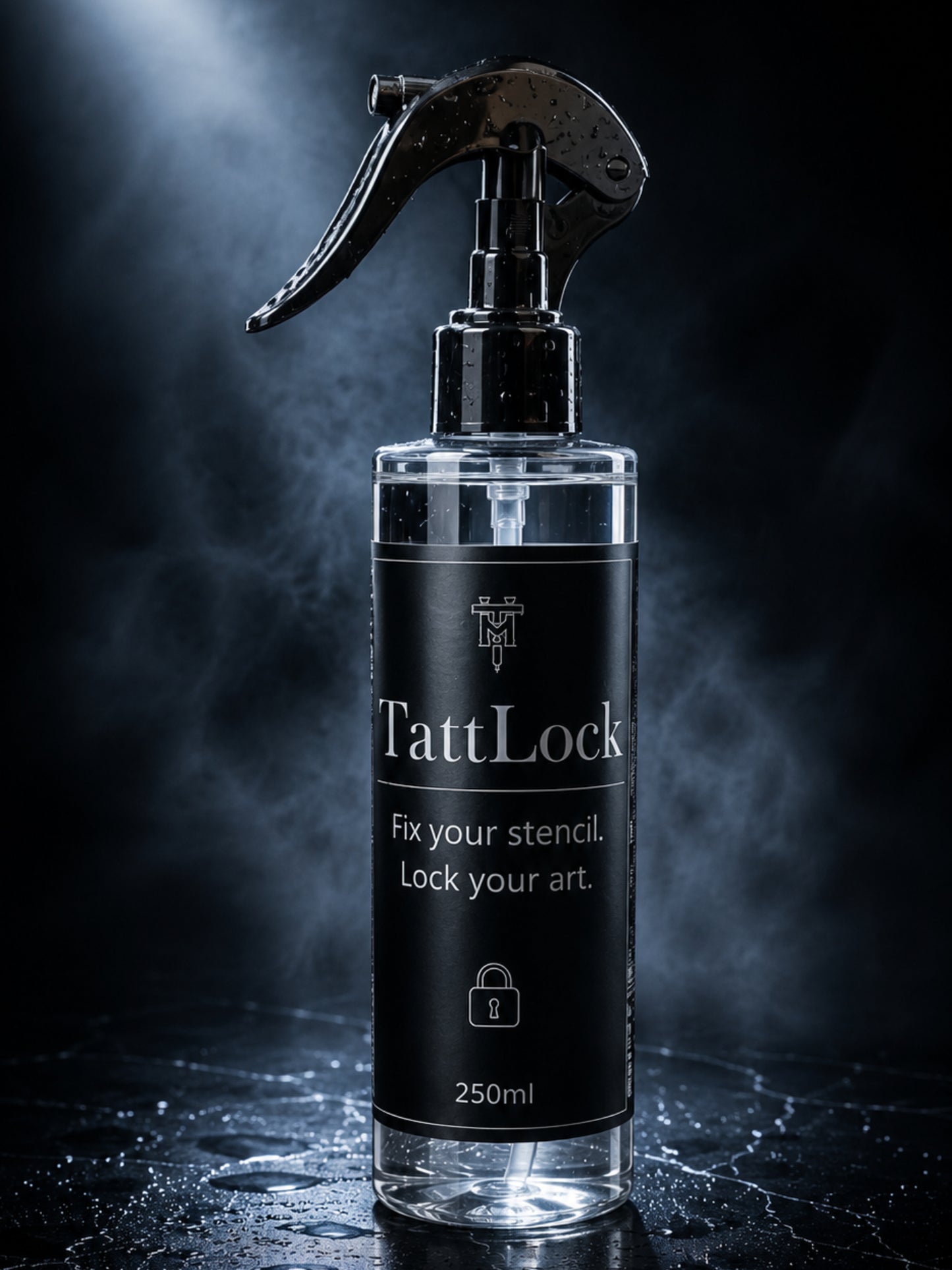 TattLock – fixační sprej na tetovací šablony